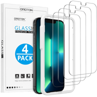 NIKCORP Zaštitno staklo 9H (4 kom) za Apple iPhone 12 Pro / 13 Pro Max, 6,7"